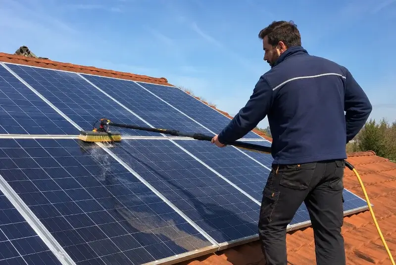 Nettoyage et entretien de panneaux solaires à Uhart-Cize